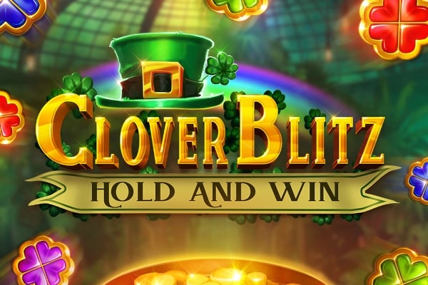 Clover Blitz Hold and Win Game Logo