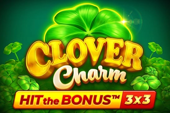 Clover Charm: Hit the Bonus Game Logo