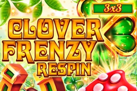 Clover Frenzy Respin Game Logo