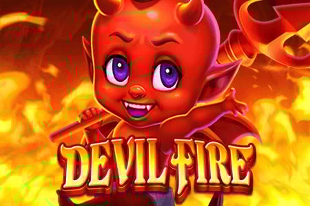 Devil Fire Game Logo