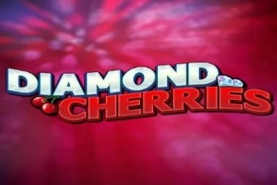 Diamond Cherries Game Logo
