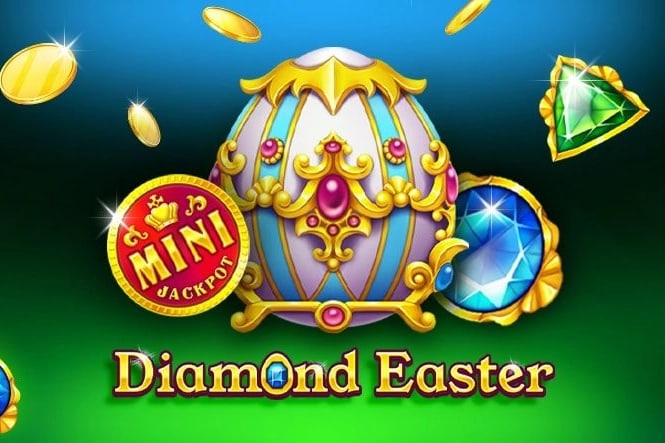 Diamond Easter Game Logo