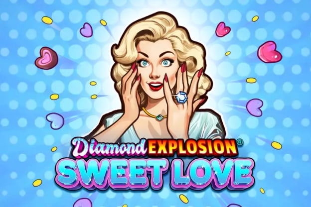 Diamond Explosion Sweet Love Game Logo