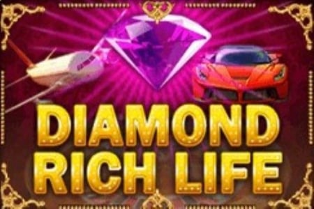 Diamond Rich Life 3x3 Game Logo