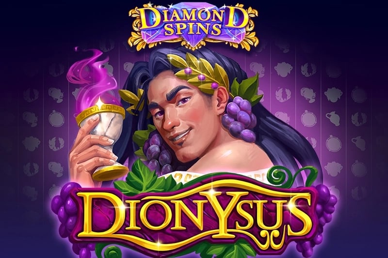 Diamond Spins Dionysus Game Logo