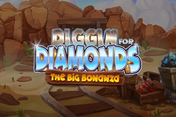 Diggin’ for Diamonds – The Big Bonanza Game Logo