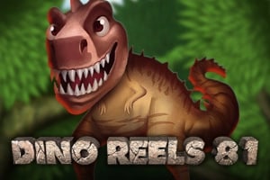 Dino Reels 81 Game Logo