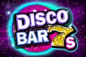 Disco Bar 7s Game Logo