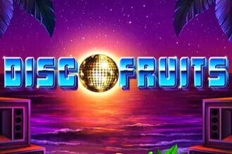 Disco Fruits Game Logo