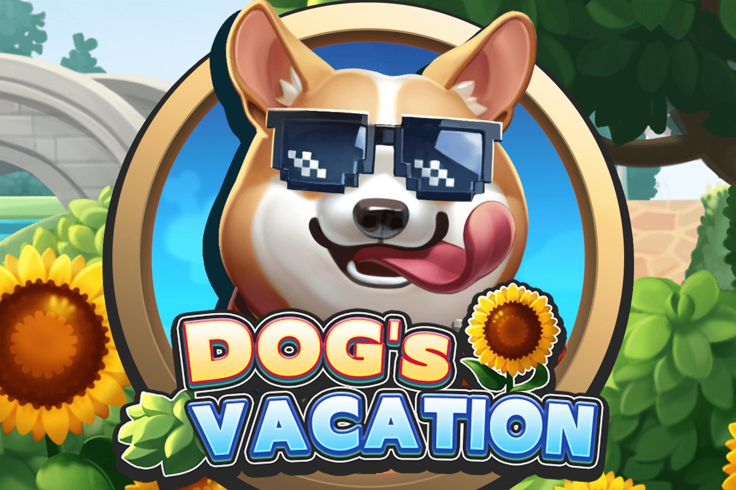 Dog's Vacation Game Logo