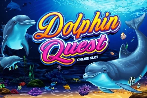 Dolphin Quest Game Logo