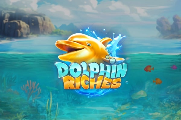 Dolphin Riches Game Logo