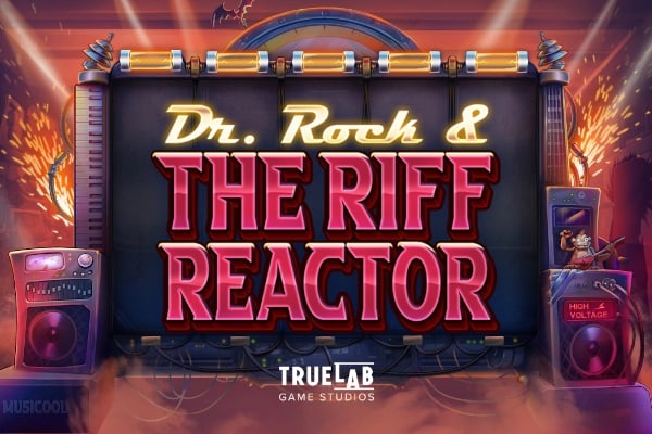 Dr. Rock &amp; The Riff Reactor Game Logo
