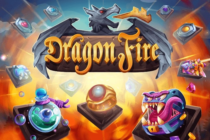 Dragon Fire Game Logo