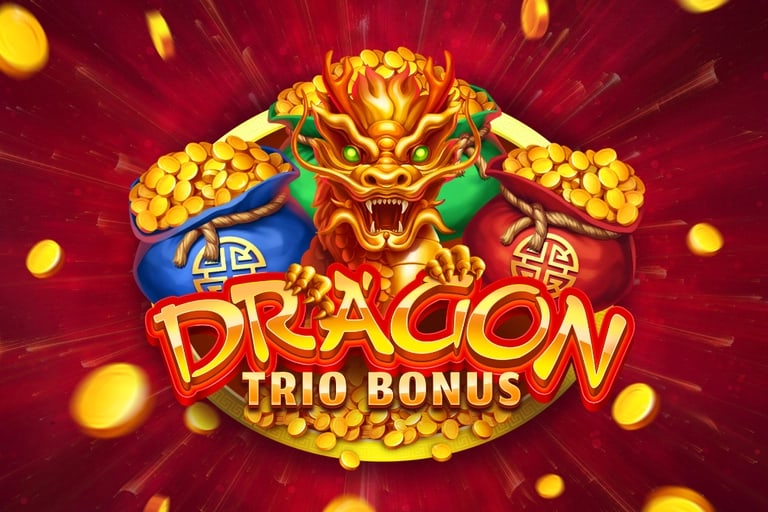 Dragon Trio Bonus Game Logo