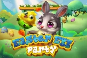 Easter Egg Party Game Logo