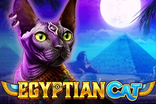 Egyptian Cat Game Logo