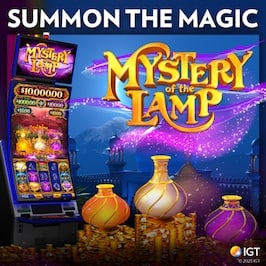Mystery of the Lamp Game Logo