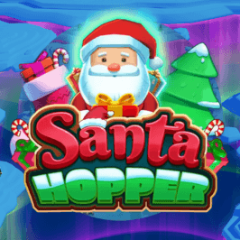 Santa Hopper Game Logo