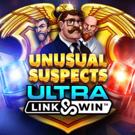 Unusual Suspects Ultra Link&amp;Win Game Logo
