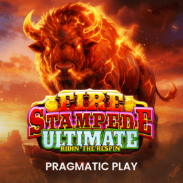 Fire Stampede Ultimate Game Logo