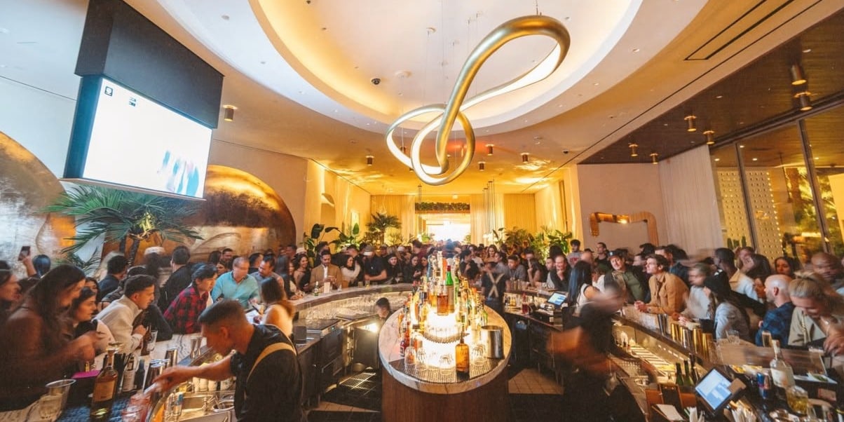 An interior view of the Bel-Air lounge inside Durango Casino in Las Vegas