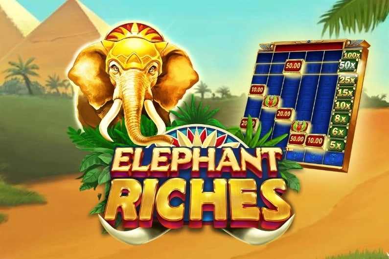 Elephant Riches Game Logo