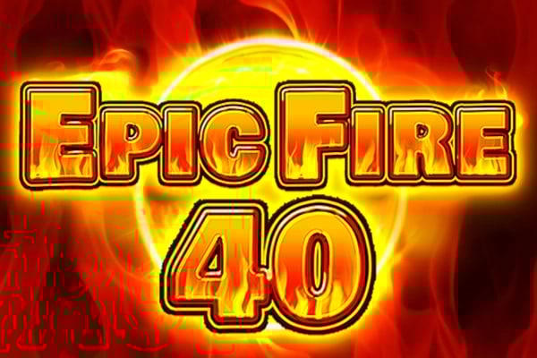 Epic Fire 40 Game Logo