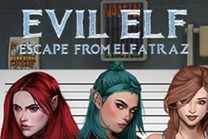 Evil Elf Escape from Elfatraz Game Logo
