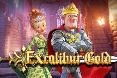 Excalibur Gold Game Logo
