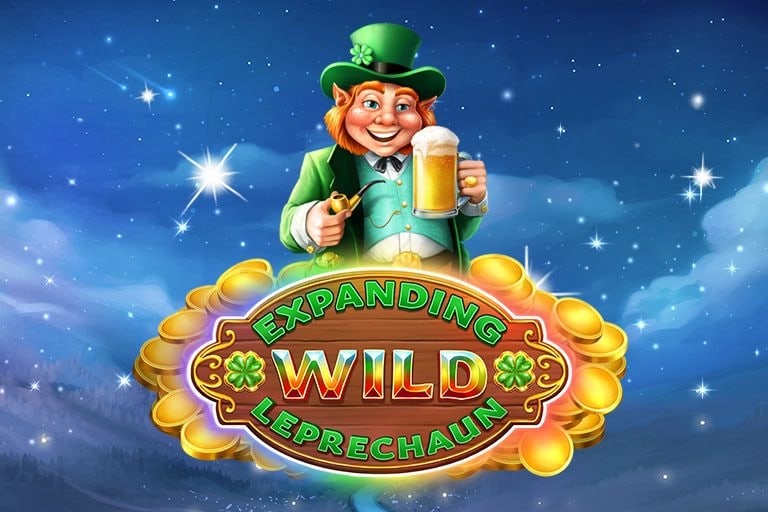 Expanding Wild Leprechaun Game Logo