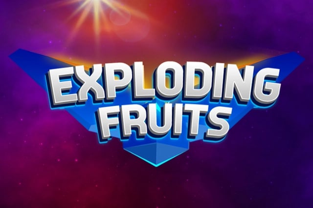 Exploding Fruits Game Logo