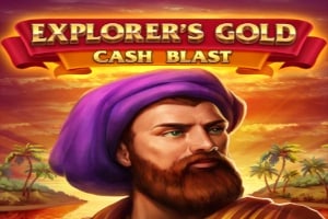 Explorer's Gold Cash Blast Game Logo