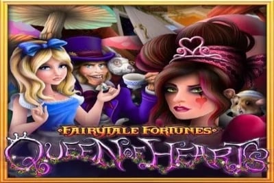 Fairytale Fortunes: Queen of Hearts Game Logo