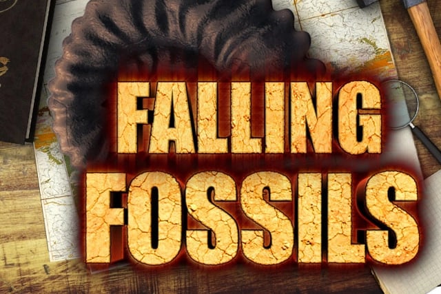 Falling Fossils Game Logo
