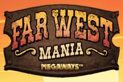 Far West Mania Megaways Game Logo