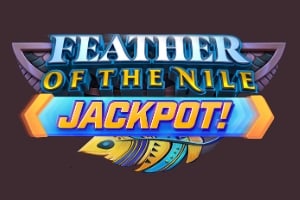 Feather of the Nile Jackpot! Game Logo