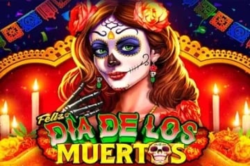 Feliz Dia de los Muertos Game Logo