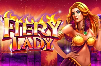 Fiery Lady Game Logo