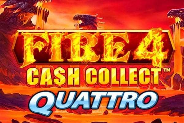 Fire 4: Cash Collect Quattro Game Logo