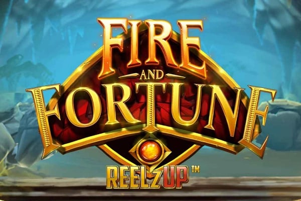 Fire and Fortune ReelzUp Game Logo