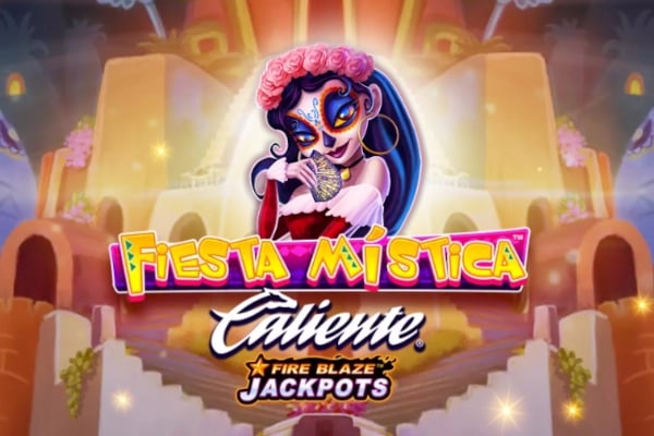 Fire Blaze Fiesta Mistica Game Logo