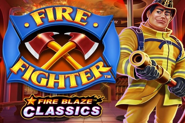 Fire Blaze Fire Fighter Game Logo