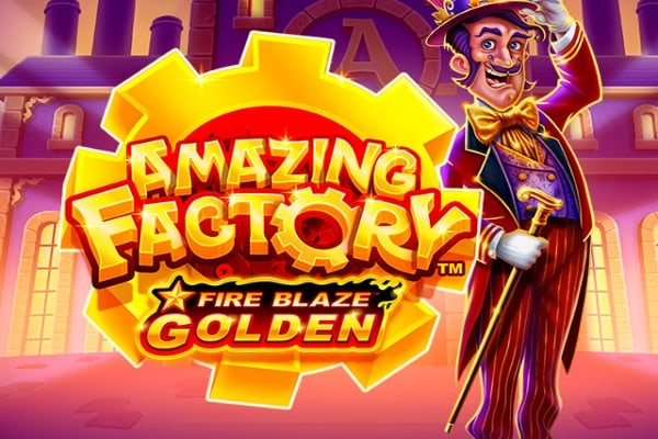 Fire Blaze Golden: Amazing Factory Game Logo