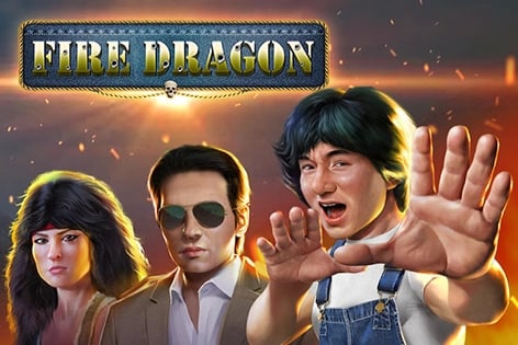 Fire Dragon Game Logo