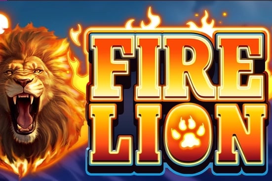 Fire Lion Game Logo