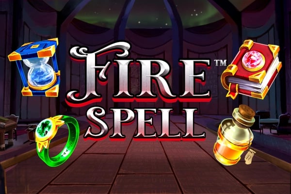 Fire Spell Game Logo