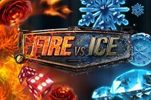 Fire vs Ice Game Logo