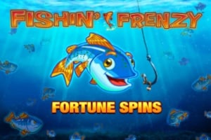 Fishin' Frenzy Fortune Spins Game Logo