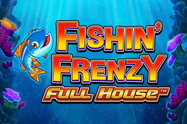 Fishin' Frenzy Full House Game Logo